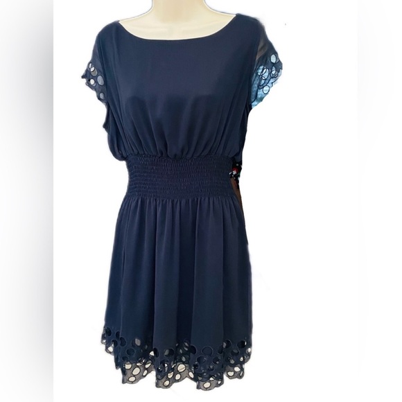 Bar III Dresses & Skirts - Bar III Above Knee Cutout Dress - Medium - Dark Navy - NWT